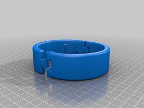 meine angepasste Manschetten Kragen Armbänder 3d print model - Mito3D