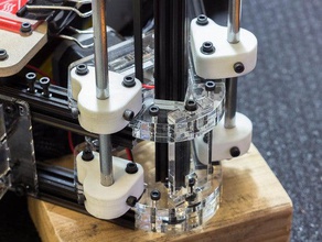 kossel claro refuerzo de los soportes pies 3d la impresora partes 3d print model - Mito3D