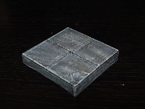 openforge liscio pavimento di piastrelle giocattolo gioco accessori dnd dungeon miniature pathfinder rpg da tavolo terreno 3d print model - Mito3D