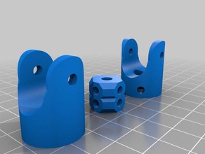 joint universel coupleur révisée 3d de l'imprimante accessoires 3d print model - Mito3D