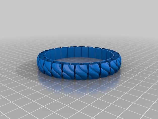 stretchlet 225-13-8 bracciali personalizzato 3D print model - Mito3D