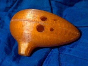 ocarina fully playable music awesome musical instrument sound zelda 3d print model - Mito3D