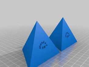 platonic gold star learning 3d print model - Mito3D