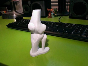 knee joint biology blender bone bones human leg macouno medical skeleton statue supportless 3d print model - Mito3D