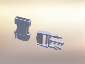 clip buckle accessories 3d print model - Mito3D