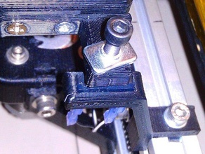 adjustable endstop mendelmax 15 3d printer parts 3d print model - Mito3D