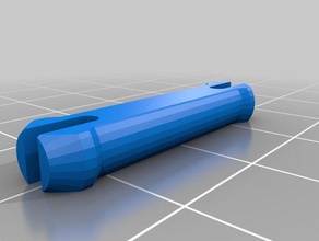 my customized simple pin connector 30x6 parts 3d print model - Mito3D