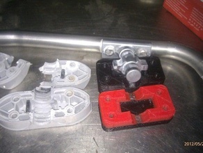 support door handle cold replacement parts 3d print model - Mito3D