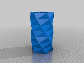 meine angepasste twisted vase Dekor 3d print model - Mito3D