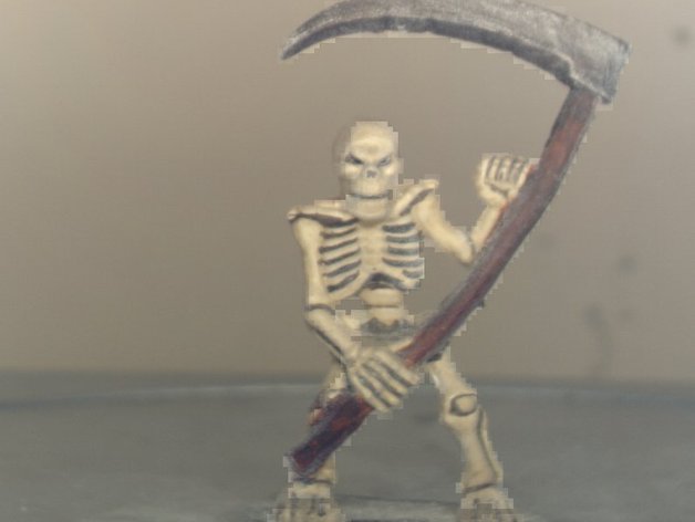 skelly creatures board character dd game heroquest minature monster nextengine playing role scan skeleton 3D print model - Mito3D