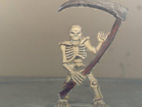 skelly creatures board character dd game heroquest minature monster nextengine playing role scan skeleton 3d print model - Mito3D
