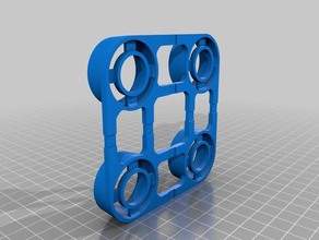 surjeteuse support de bobine l'organisation la couture solidworks pile fil 3d print model - Mito3D