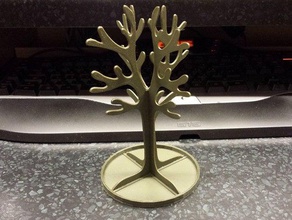 arbre à bijoux schmuckbaum organisation 3d print model - Mito3D