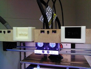 replicator filament labels 3d printer accessories upgrade part useful 3d print model - Mito3D