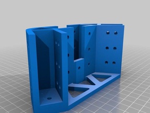 delta one frame 3d printer parts 3d print model - Mito3D