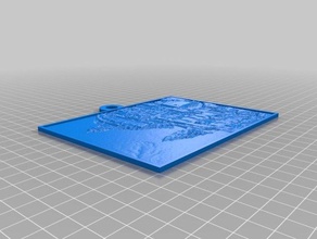 prefeitura municipal 2d a arte personalizado 3d print model - Mito3D