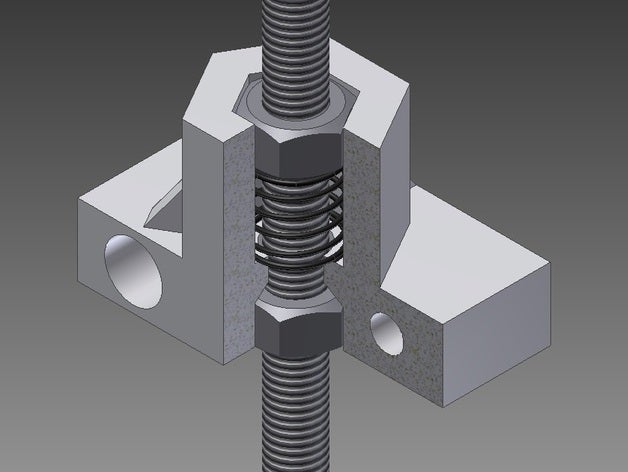 k8200 z-tepki giderici ekseni 3d yazıcı parçaları 3D print model - Mito3D