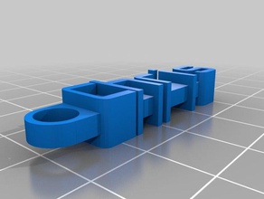 chris trousseau de clés l'organisation personnalisé 3d print model - Mito3D