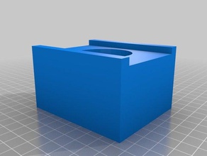 pé de mesa elevador do bloco office 3d print model - Mito3D