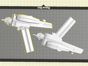 modified phaser sttos type ii props 3d print model - Mito3D