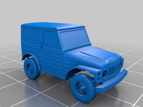 suzuki lj80 los vehículos 3d print model - Mito3D