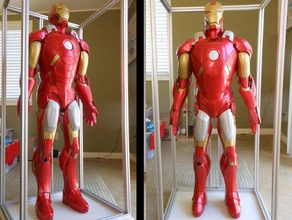 iron man la vita di dimensione inferiore del corpo oggetti scena militare film tony stark 3d print model - Mito3D