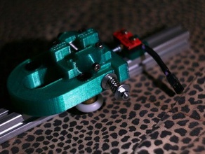 kossel roller carriage 3d printer parts mini 3d print model - Mito3D