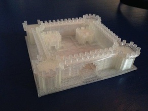 castle model sculptures 3d print model - Mito3D