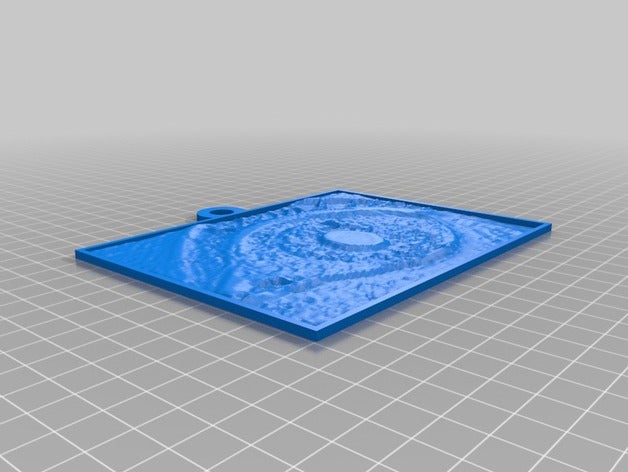 ojo lithopane 2d art personalizado 3D print model - Mito3D