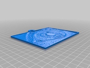 ojo lithopane 2d a arte personalizado 3d print model - Mito3D