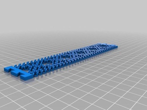chainlink de la pulsera 2 joyería personalizado 3d print model - Mito3D