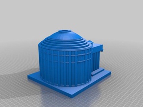 il pantheon gli edifici strutture 3d print model - Mito3D