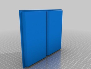 basic book shape decor 3d print model - Mito3D
