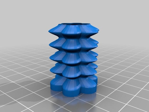 star vase 5 other 3D print model - Mito3D
