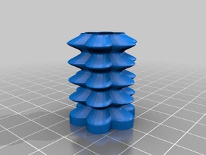 star vase 5 other 3d print model - Mito3D