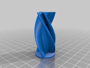 my customized customisable spirograph vase generator math art 3d print model - Mito3D