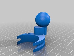 motorola baby-cam roll bar mount andere 3d print model - Mito3D