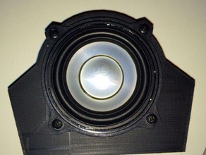 center speaker adapter frame w212 mercedes e-class automotive e-klasse mercedes-benz s212 3d print model - Mito3D