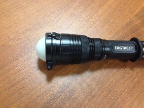 flashlight diffuser eagletac g25c2 hobby 3d print model - Mito3D