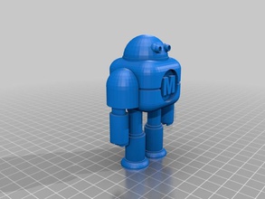 lección robot resultado modelo los robots 3d print model - Mito3D