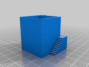 Stifthalter Treppe andere 3d print model - Mito3D