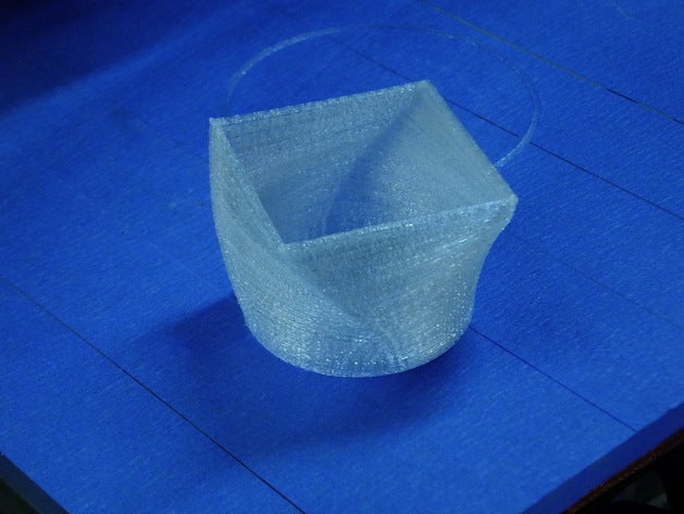 basic geometry sample clear acrylic 3d printing tests 3D print model - Mito3D