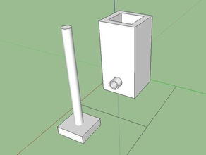 pistone altri 3d makeentry modello parte robot robotica sketchup utile 3d print model - Mito3D