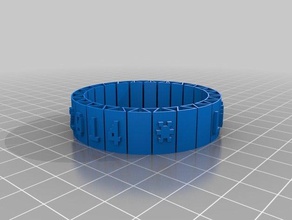 lara aarav bracelets customized 3d print model - Mito3D