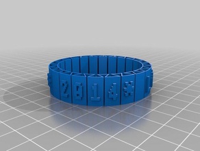 lara cameron pulseiras personalizado 3d print model - Mito3D