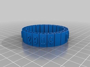 lara dhanvanth bracciali personalizzato 3d print model - Mito3D