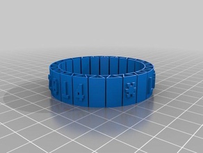 lara kevin bracelets customized 3d print model - Mito3D