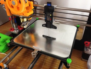 digital gauge bracket 3d printer accessories bed calibration probe 3d print model - Mito3D