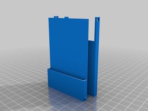 business card holder accessories 3d print model - Mito3D