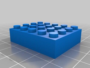 5x4x3 lego brick construction toys customized 3d print model - Mito3D